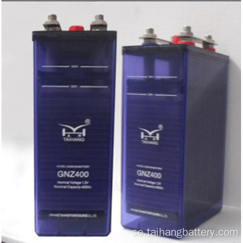 alkaliskt nickelkadmiumbatteri 1.2v 110v 400ah batteri